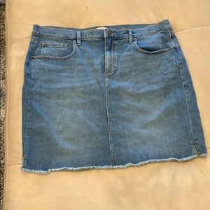 loft jean shirt never worn